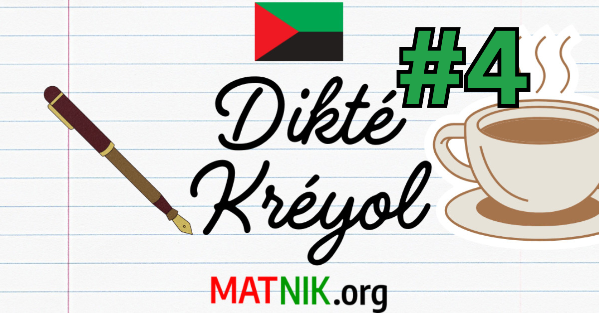 Dikté kréyol Matnik