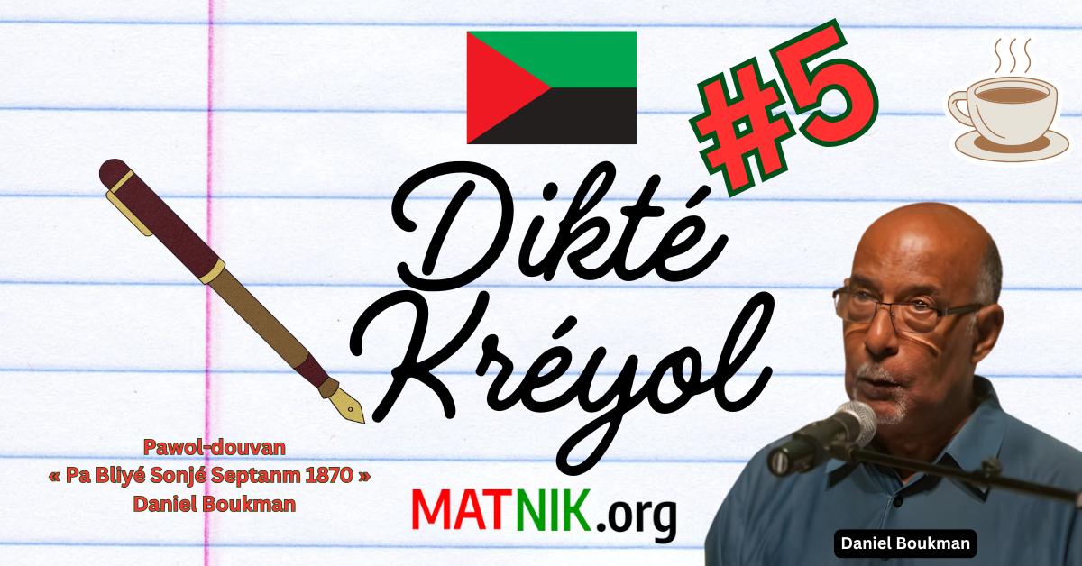 Dikté kréyol Matnik