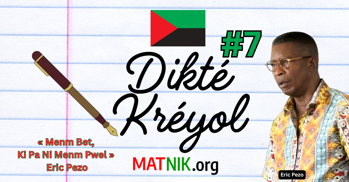 Dikté kréyol Matnik